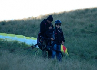  Vuelo de descubrimiento en parapenle cerca de Ubaye